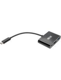 Tripp Lite U444-06N-H4UB-C Audio Video/Data Transfer Adapter - 1 x Type C USB 3.1 USB - 1 x HDMI HDMI 1.4 Digital Audio/Video Fe