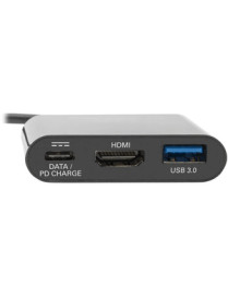 Tripp Lite U444-06N-H4UB-C Audio Video/Data Transfer Adapter - 1 x Type C USB 3.1 USB - 1 x HDMI HDMI 1.4 Digital Audio/Video Fe