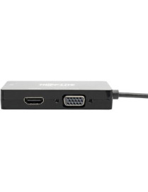 Tripp Lite U444-06N-HDV4KB Docking Station - for Notebook/Tablet PC/Desktop PC/Smartphone - USB 3.1 Type C - 1 x USB Ports - HDM