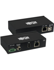 Tripp Lite B203-101-IND-ER USB Extender - 2 x Network (RJ-45) - 2 x USB - 331.36 ft (101000 mm) Extended Range - Metal - Black