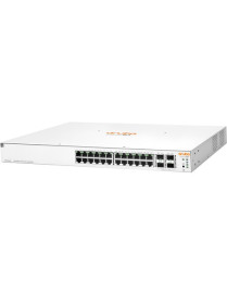 Hpe Aruba Instant On 1930 24G Class4 PoE 4SFP/SFP+ 370W Switch - 24 Ports - Manageable - Gigabit Ethernet, 10 Gigabit Ethernet -