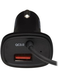 Tripp Lite U280-C02-30W-C6 Auto Adapter - 30 W - 12 V DC Input - 3.6 V DC/3 A, 6 V DC, 9 V DC, 12 V DC Output - Black