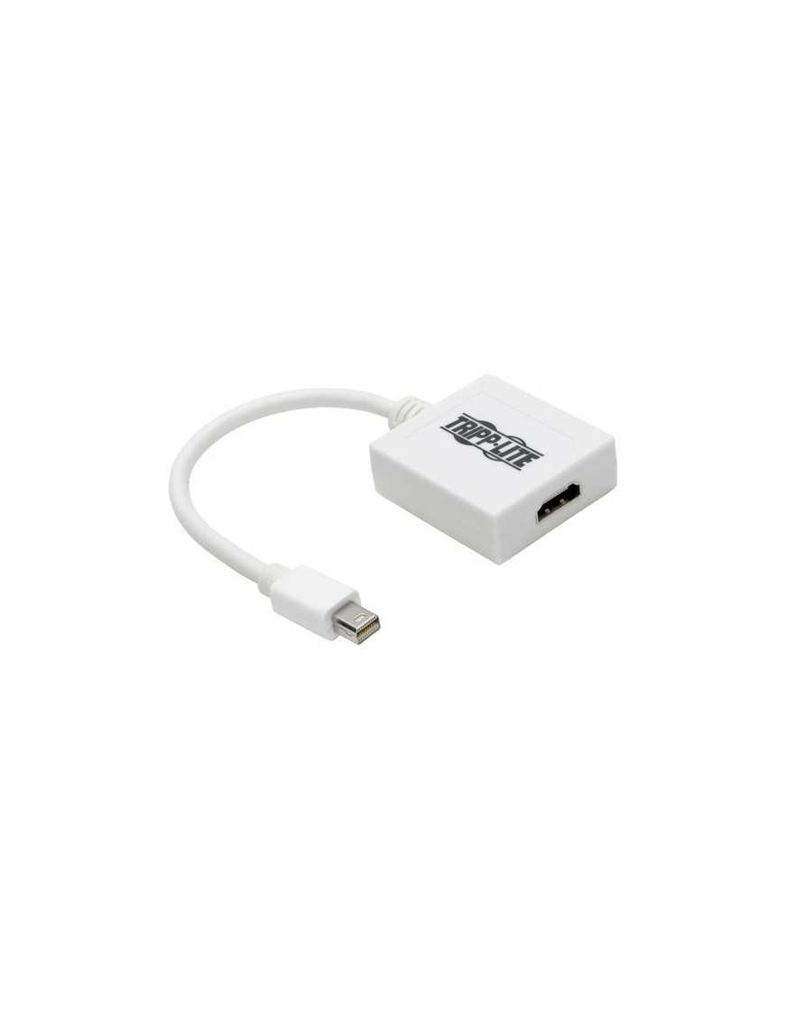 Tripp Lite 6in Mini DisplayPort to HDMI Adpater Converter mDP to HDMI M/F 6" - 6" HDMI/Mini DisplayPort A/V Cable for Audio/Vide