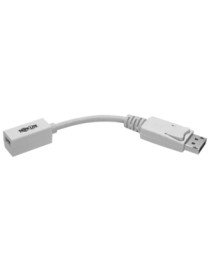 Tripp Lite P134-06N-MDP DisplayPort to Mini DisplayPort Cable Adapter (M/F), 6 in - 6" DisplayPort/Mini DisplayPort A/V Cable fo