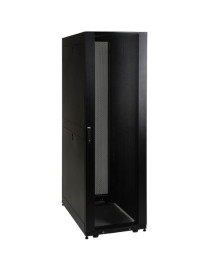 Tripp Lite SmartRack SR42UBSD Premium Rack Cabinet - 42U Rack Height x 19" (482.60 mm) Rack Width - Black - 1020.58 kg Dynamic/R