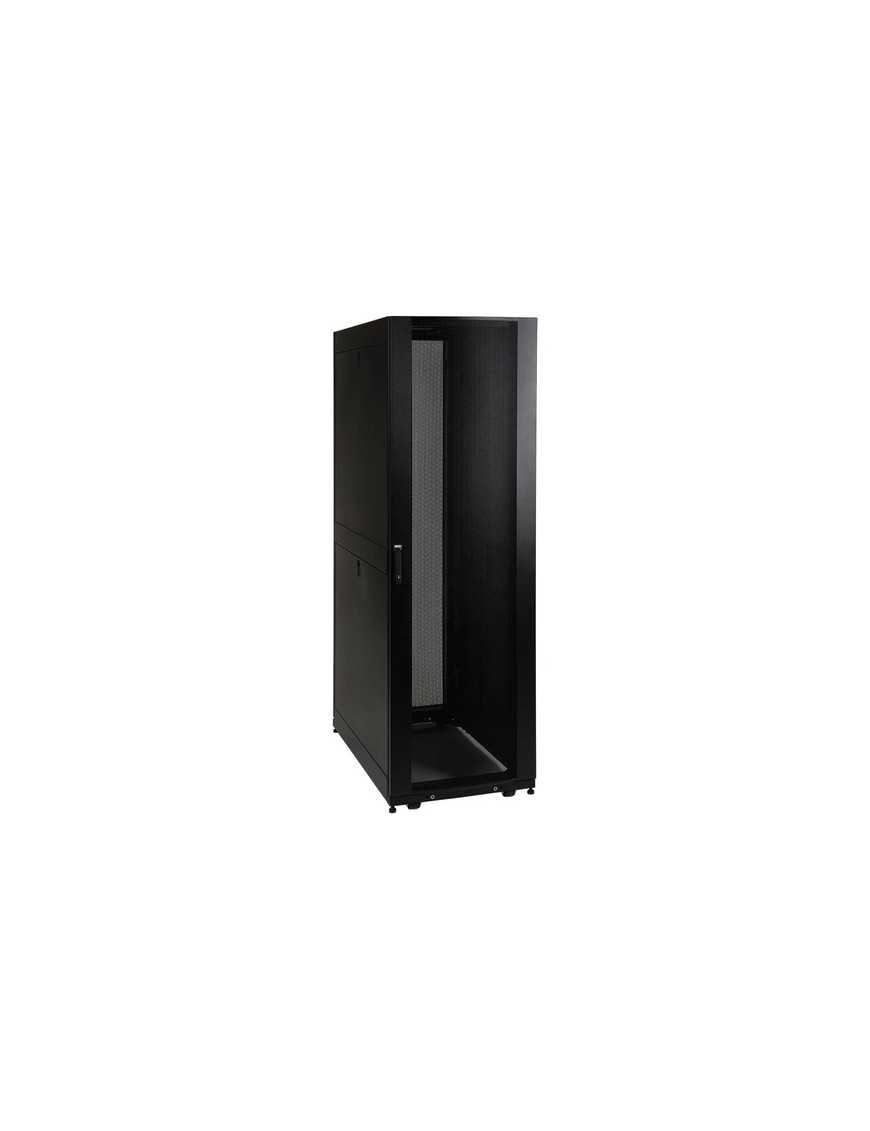 Tripp Lite SmartRack SR42UBSD Premium Rack Cabinet - 42U Rack Height x 19" (482.60 mm) Rack Width - Black - 1020.58 kg Dynamic/R