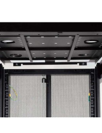 Tripp Lite SmartRack SR42UBSD Premium Rack Cabinet - 42U Rack Height x 19" (482.60 mm) Rack Width - Black - 1020.58 kg Dynamic/R