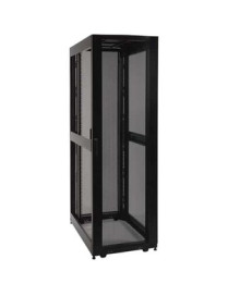 Tripp Lite SmartRack SR42UBSD Premium Rack Cabinet - 42U Rack Height x 19" (482.60 mm) Rack Width - Black - 1020.58 kg Dynamic/R