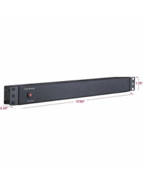 Cyber Power CyberPower PDU20B10R 10-Outlets PDU - Basic - NEMA 5-20P - 10 x NEMA 5-20R - 120 V AC - 1U - Vertical - Rack-mountab