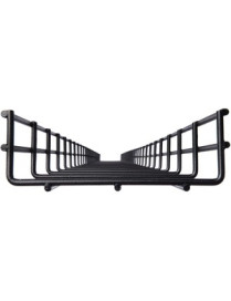 Tripp Lite Wire Mesh Cable Tray - 150 x 50 x 1500 mm (6 in. x 2 in. x 5 ft.), 2-Pack - Cable Tray - Black Powder Coat - 2 - Stee