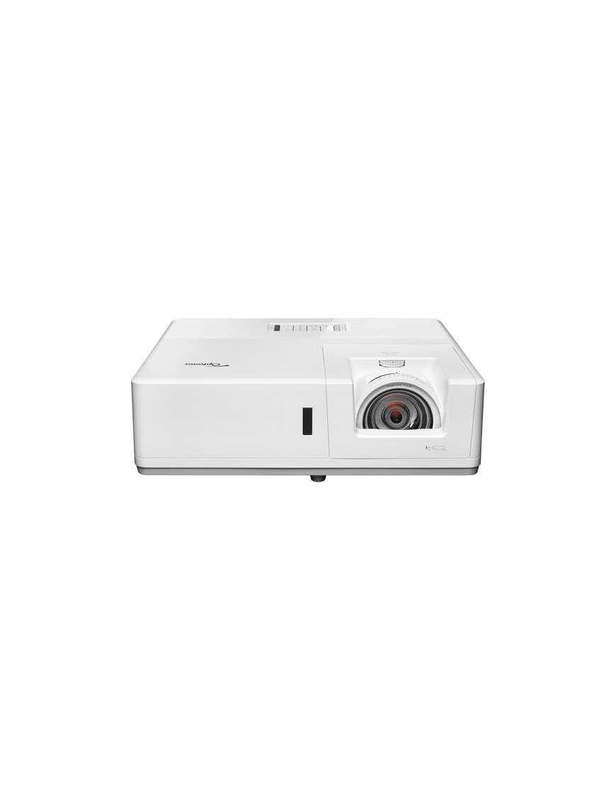 Optoma ProScene ZU606TST-W 3D Ready Short Throw DLP Projector - 16:10 - White - 1920 x 1200 - Front, Ceiling, Rear - 1080p - 200