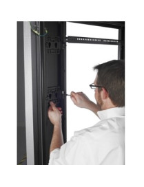 APC by Schneider Electric NetShelter SV 42U 800mm Wide x 1200mm Deep Enclosure with Sides Black - 48U Rack Height x 19" (482.60 