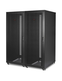 APC by Schneider Electric NetShelter SV 42U 800mm Wide x 1200mm Deep Enclosure with Sides Black - 48U Rack Height x 19" (482.60 