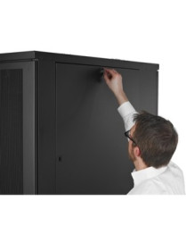 APC by Schneider Electric NetShelter SV 42U 800mm Wide x 1200mm Deep Enclosure with Sides Black - 48U Rack Height x 19" (482.60 