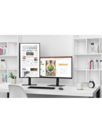 Samsung Essential S24A400UJN 24" Class Full HD LCD Monitor - 16:9 - Black - 24" Viewable - In-plane Switching (IPS) Technology -