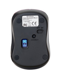Verbatim Bluetooth® Wireless Tablet Multi-Trac Blue LED Mouse - Garnet - Blue LED/Optical - Wireless - Bluetooth - Garnet - 1 Pa