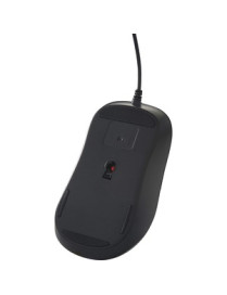 Verbatim Silent Corded Optical Mouse - Black - Optical - Cable - Black - 1 Pack - USB Type A - Scroll Wheel - 3 Button(s)