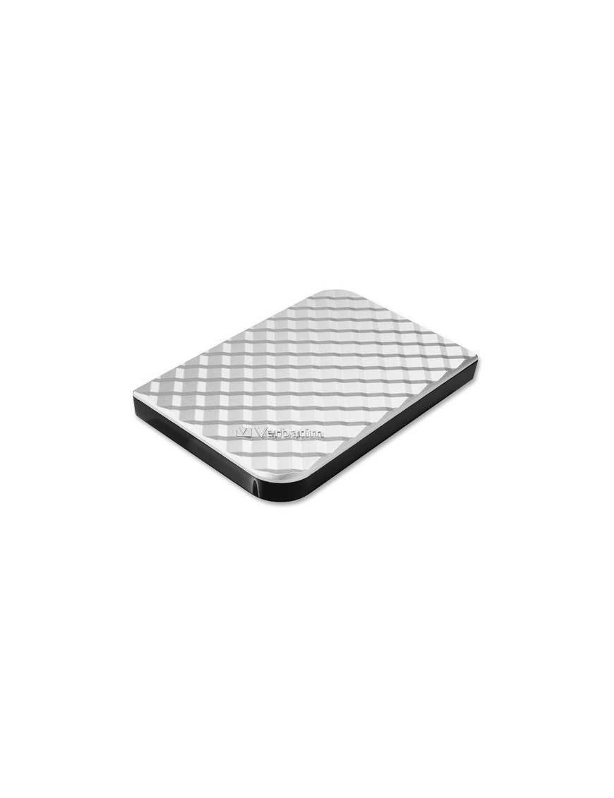 Verbatim 2TB Store 'n' Go Portable Hard Drive, USB 3.0 - Diamond Silver - USB 3.0 - 7 Year Warranty - 1 Pack
