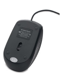 Verbatim Bravo Wired Notebook Optical Mouse - Optical - Cable - Glossy Black - USB 2.0 - Notebook, Computer - Scroll Wheel - Sym