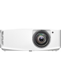 Optoma 4K400STx 3D Short Throw DLP Projector - 16:9 - White - High Dynamic Range (HDR) - Front - 2160p - 4000 Hour Normal Mode -