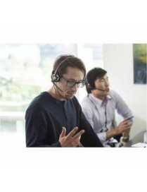 HP Inc. Poly EncorePro HW710 Headset - Mono - USB - Wired - Over-the-head - Monaural - Ear-cup - Noise Cancelling, Omni-directio