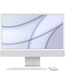 Apple iMac MQRJ3LL/A All-in-One Computer - Apple M3 Octa-core (8 Core) - 8 GB RAM - 256 GB SSD - 24" 4.5K 4480 x 2520 - Desktop 