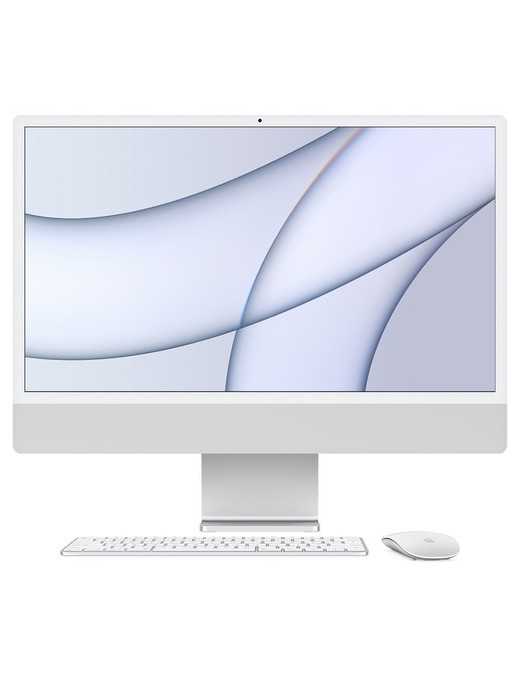 Apple iMac MQRJ3LL/A All-in-One Computer - Apple M3 Octa-core (8 Core) - 8 GB RAM - 256 GB SSD - 24" 4.5K 4480 x 2520 - Desktop
