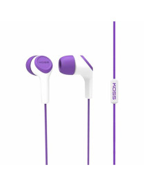 Koss Corporation Koss KEB15i Earbuds & In Ear Headphones - Stereo - Mini-phone (3.5mm), TRRS - Wired - 16 Ohm - 18 Hz - 20 kHz -