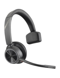 HP Inc. Poly Voyager 4310 USB-C Headset - Siri, Google Assistant - Mono - USB Type A, USB Type C - Wired/Wireless - Bluetooth - 