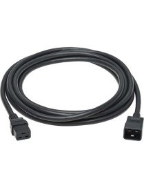 Tripp Lite by Eaton Power Extension Cord - For Server, Router, Network Switch, UPS, PDU - 250 V AC20 A - Black - 15 ft Cord Leng