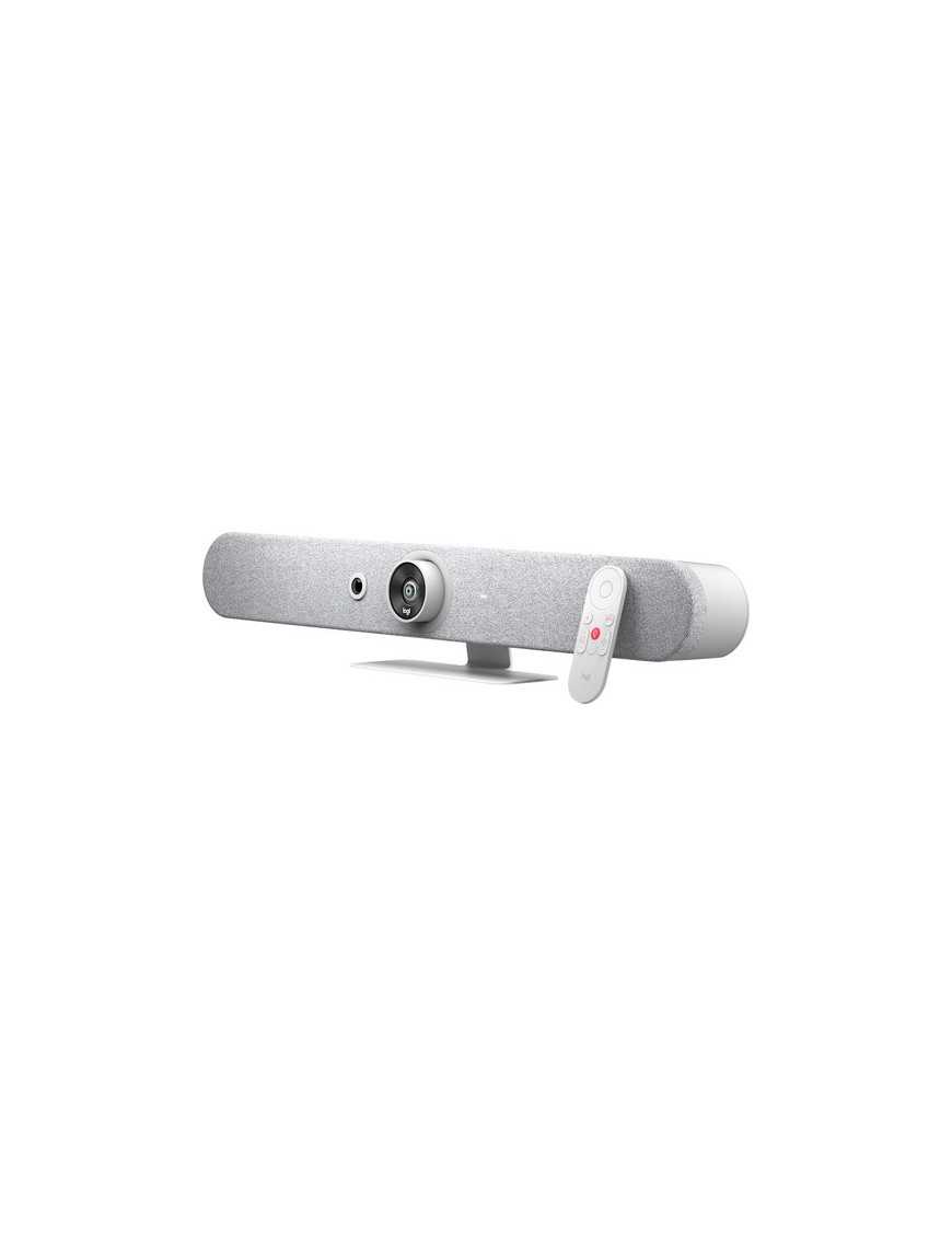 Logitech Rally Bar Mini Video Conferencing Camera - 30 fps - White - USB 3.0 - 3840 x 2160 Video - 120° Angle - 4x Digital Zoom 