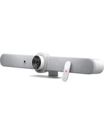 Logitech Rally Bar Mini Video Conferencing Camera - 30 fps - White - USB 3.0 - 3840 x 2160 Video - 120° Angle - 4x Digital Zoom 