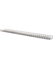 Tripp Lite by Eaton Wire Mesh Cable Tray - 300 x 100 x 1500 mm (12 in. x 4 in. x 5 ft.), 2-Pack - Cable Tray - Black Powder Coat