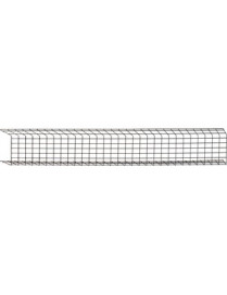 Tripp Lite by Eaton Wire Mesh Cable Tray - 300 x 100 x 1500 mm (12 in. x 4 in. x 5 ft.), 2-Pack - Cable Tray - Black Powder Coat