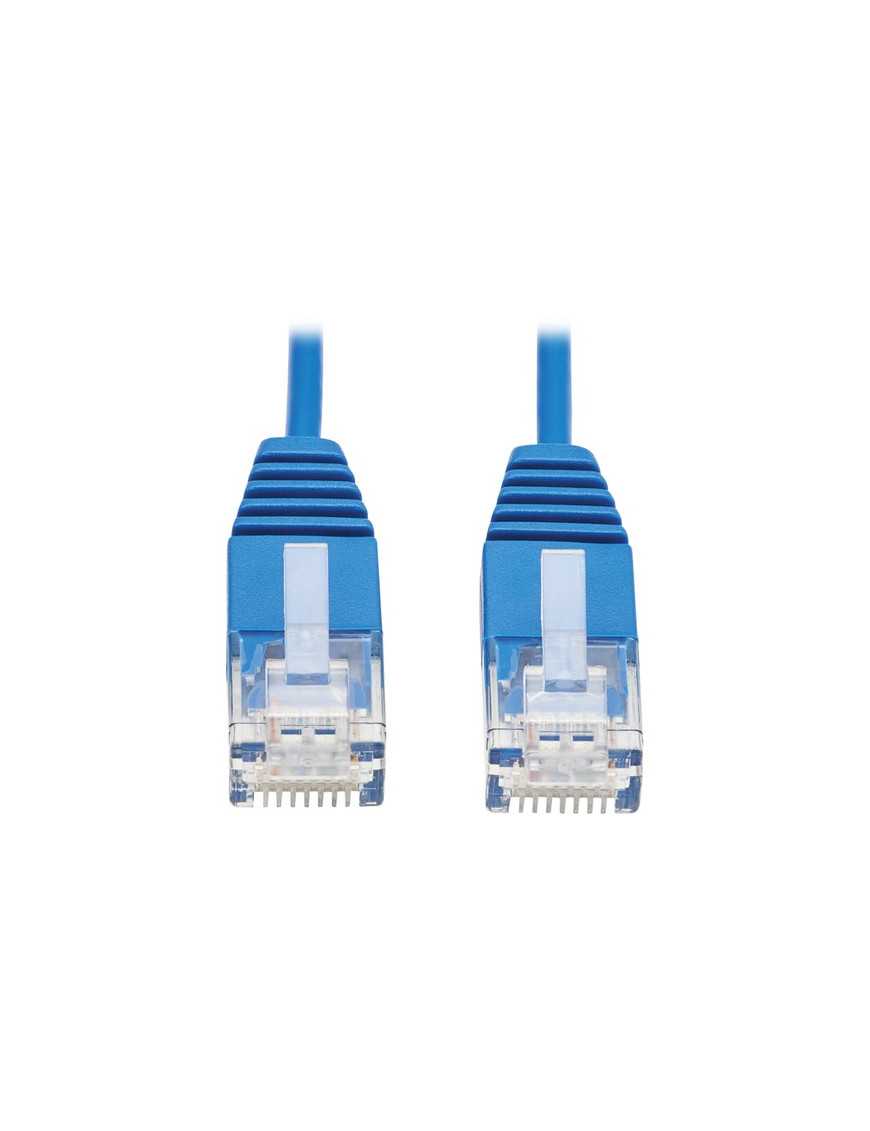 Tripp Lite by Eaton N200-UR05-BL Cat6 Ultra-Slim Ethernet Cable (RJ45 M/M), Blue, 5 ft. - 5 ft Category 6 Network Cable for Netw