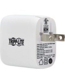 Tripp Lite by Eaton AC Adapter - 40 W - 120 V AC, 230 V AC Input - 5 V DC/3 A, 9 V DC, 12 V DC Output - White