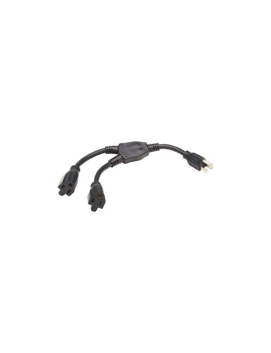 Tripp Lite by Eaton P024-001-2 Power Extension Cord - For Computer, Monitor, HDTV, Printer, Server, UPS, PDU - 125 V AC15 A - Bl