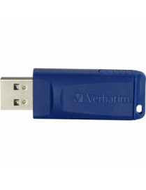 Verbatim 8GB USB Flash Drive - Blue - 8 GB - USB 2.0 Type A - Blue - 5 Year Warranty - 1 Each