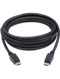 Tripp Lite by Eaton DisplayPort 1.4 Cable with Latching Connectors, 8K, M/M, Black, 15 ft. - 15 ft DisplayPort A/V Cable for Aud