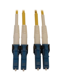 Tripp Lite by Eaton N370X-02M Fiber Optic Duplex Network Cable - 6.6 ft Fiber Optic Network Cable for Network Device, Switch, Pa