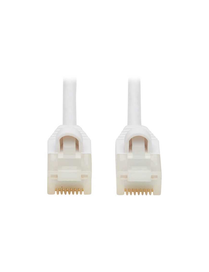 Tripp Lite Safe-IT N261AB-S02-WH Cat.6a UTP Network Cable - 2 ft Category 6a Network Cable for Network Device, Patch Panel, Swit