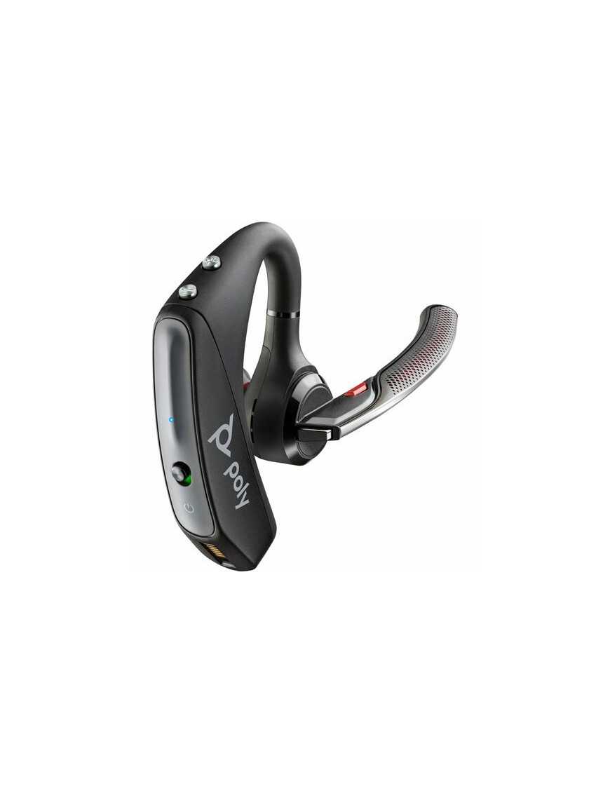 HP Inc. Poly Voyager 5200 UC USB-A Bluetooth Headset +BT700 Adapter - Google Assistant, Siri - Mono - Wireless - Bluetooth - 98.