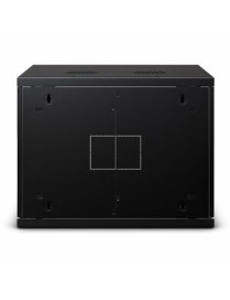 Cyber Power CyberPower CR9U61003 Wall Mount Enclosure - For Switch, Patch Panel - 9U Rack Height - Wall Mountable - Black - Meta