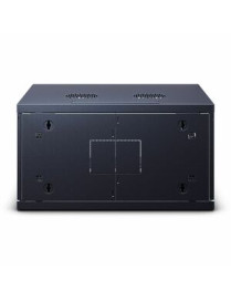 Cyber Power CyberPower CR6U61003 Wall Mount Enclosure - For Switch, Patch Panel - 6U Rack Height - Wall Mountable - Black - Meta