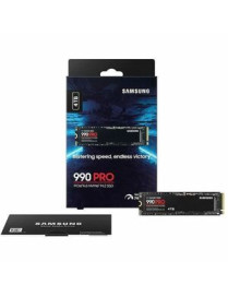 Samsung 990 PRO 4 TB Solid State Drive - M.2 2280 Internal - PCI Express NVMe (PCI Express 4.0 x4) - Gaming Console Device Suppo