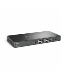 Tp Link TP-Link Omada 16-Port 2.5G and 2-Port 10GE SFP+ L2+ Managed Switch with 8 Port PoE+ - 16 Ports - Manageable - 2.5 Gigabi