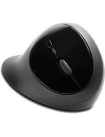 Kensington Pro Fit Ergo Wireless Mouse-Black - Wireless - Bluetooth/Radio Frequency - 2.40 GHz - Black - USB - 1600 dpi - 5 Butt