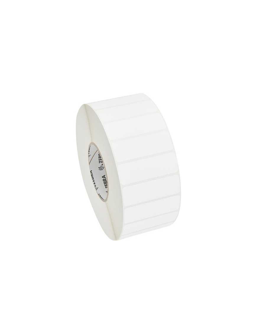 Zebra Label Paper 3 x 1in Thermal Transfer Zebra Z-Perform 2000T 3 in core - 3" Width x 1" Length - Permanent Adhesive - Thermal