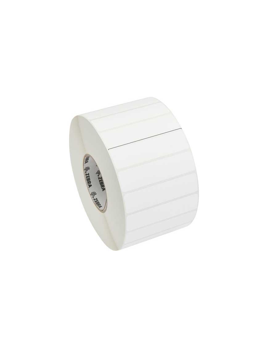 Zebra Label Paper 4 x 1in Thermal Transfer Zebra Z-Perform 2000T 3 in core - 4" Width x 1" Length - Permanent Adhesive - Thermal