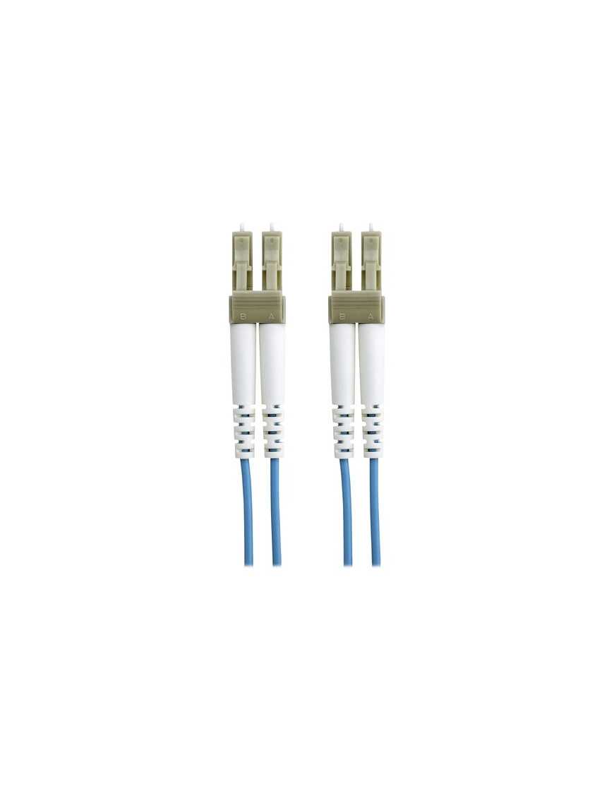 Belkin Fiber Optic Duplex Patch Cable - LC Male - LC Male - 3m - Aqua